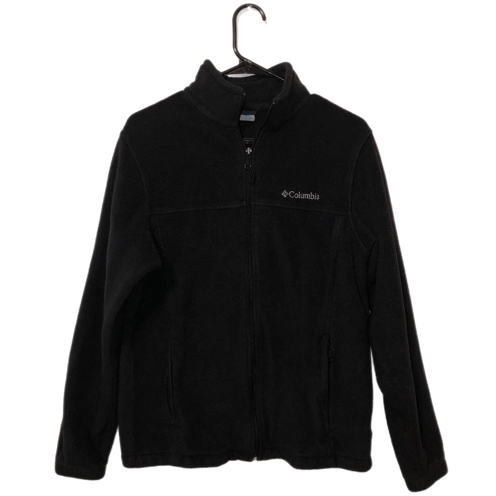 Columbia Unisex Fleece Zip-Up Winter Black Jacket